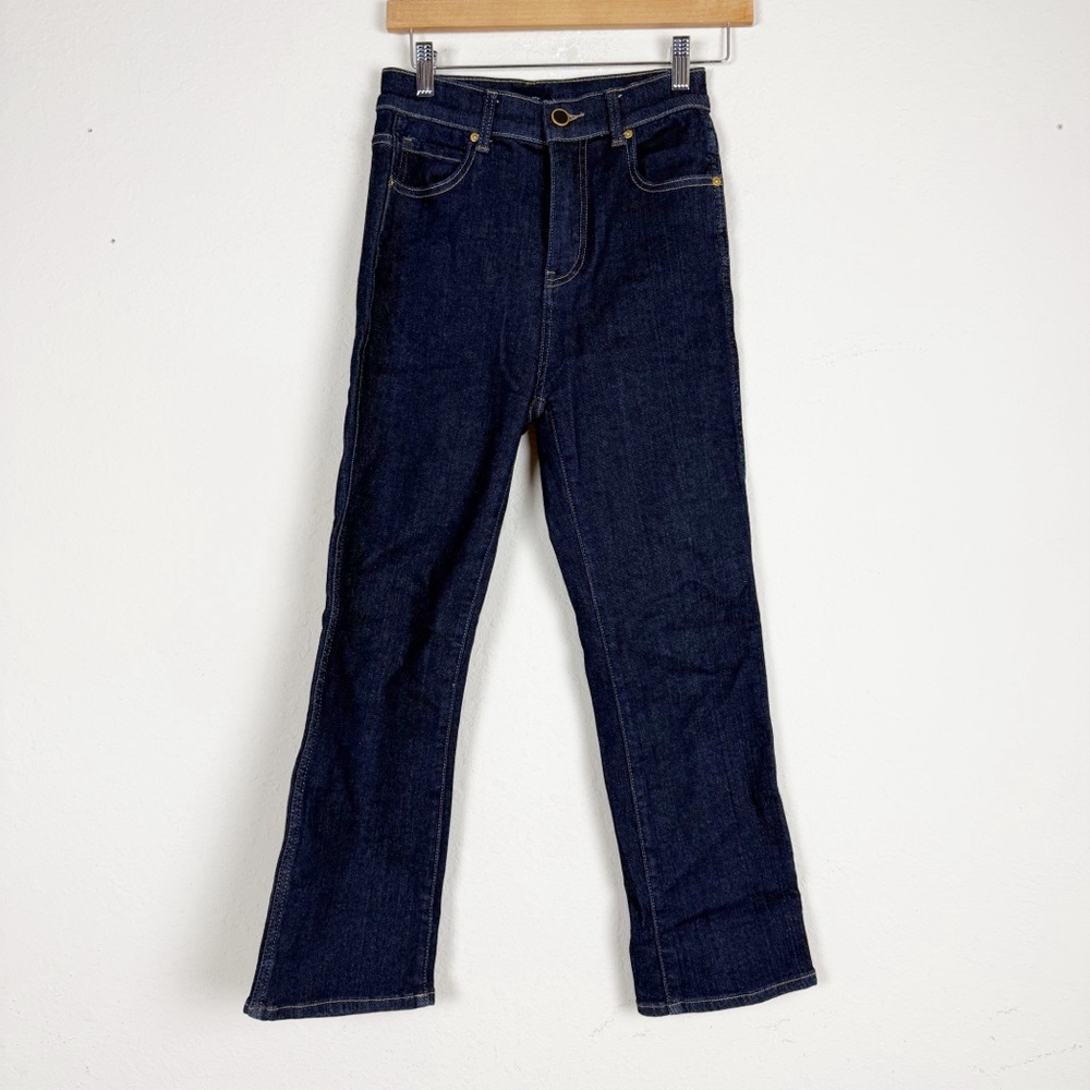 KHAITE Dark Blue Women Jeans